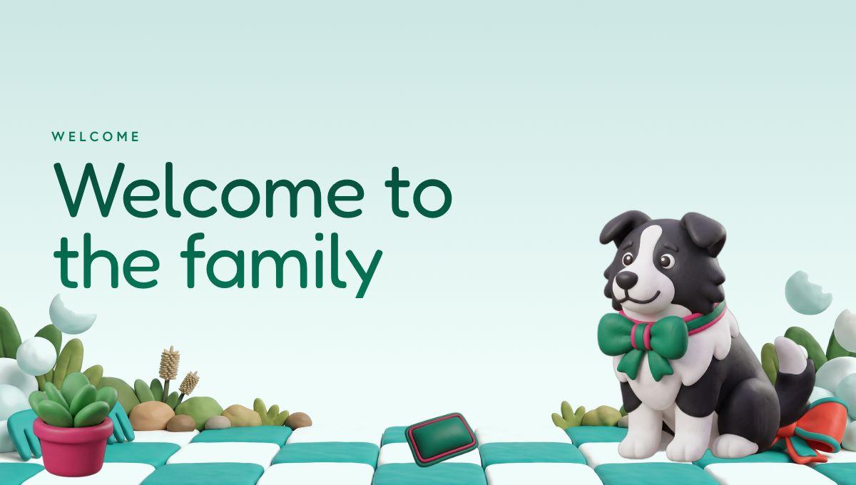 Welcome report card header
