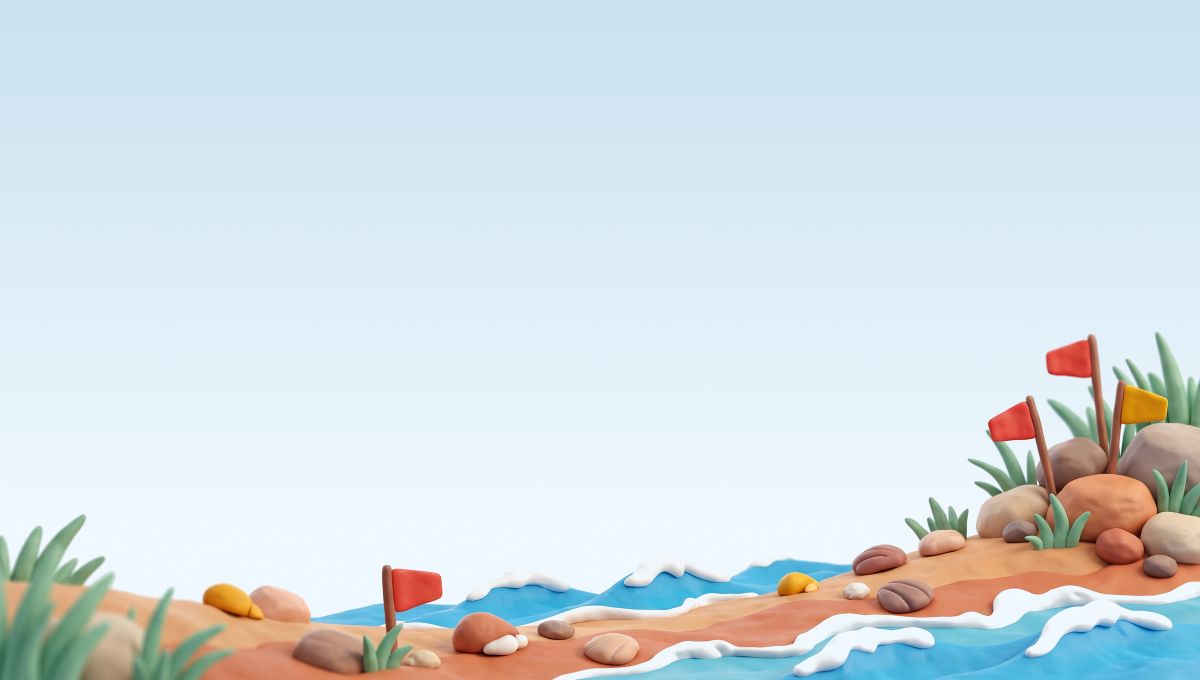 Beach report card header