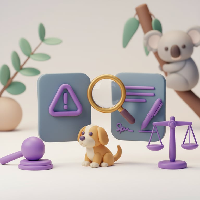 Professional dog grooming salon with organised workspace and safety equipment