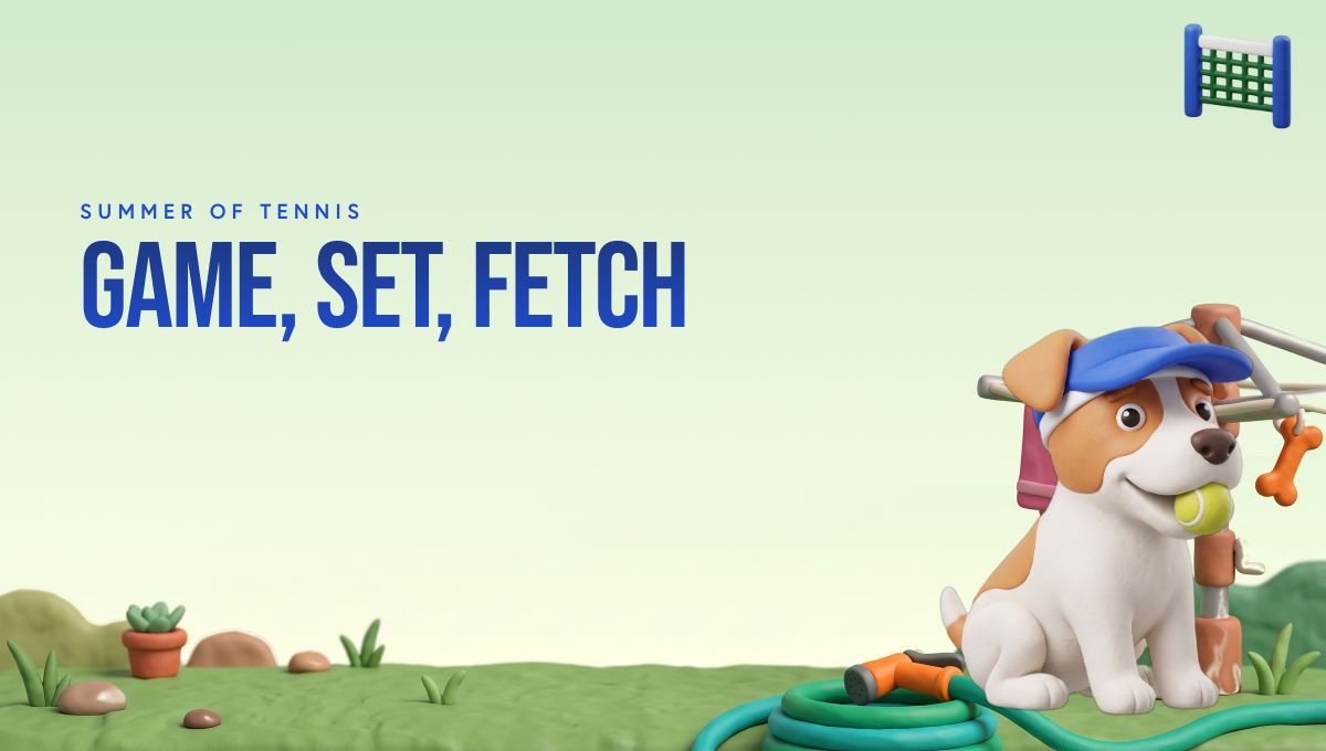 Summer of tennis report card header