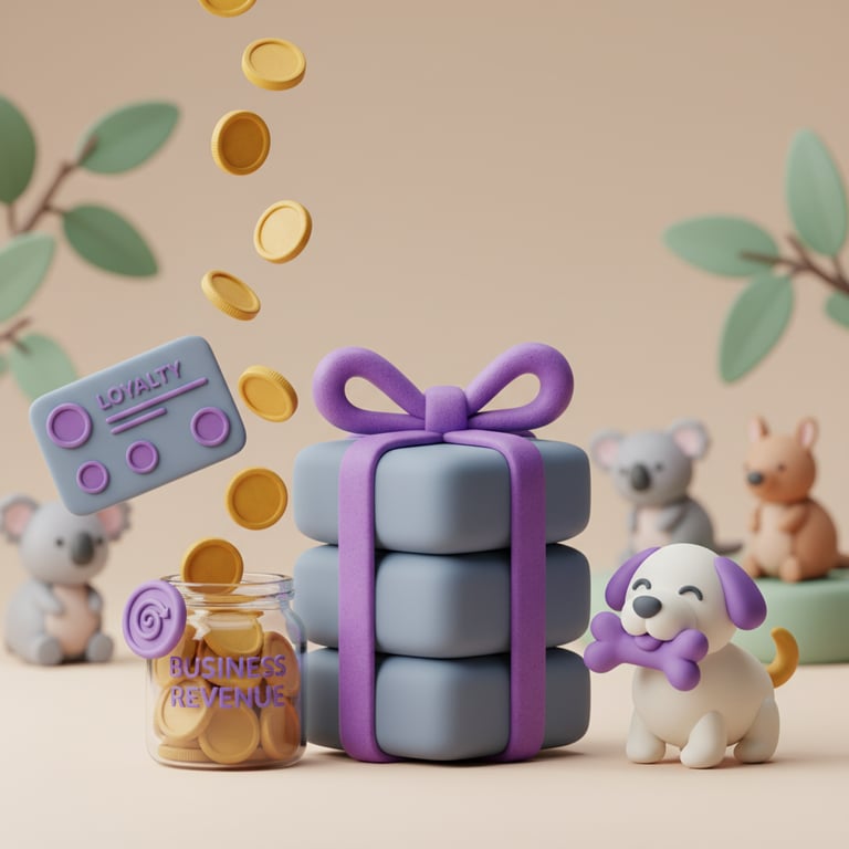 Package credit tracking showing visual balance and purchase options