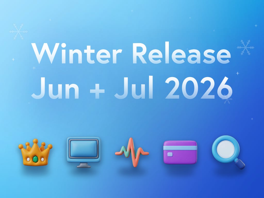 Petboost Winter 2026 Round-up showing Memberships, Front Desk Management and Kiosk Mode
