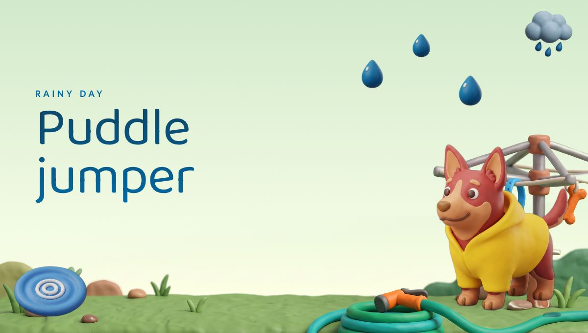 Rainy day report card header