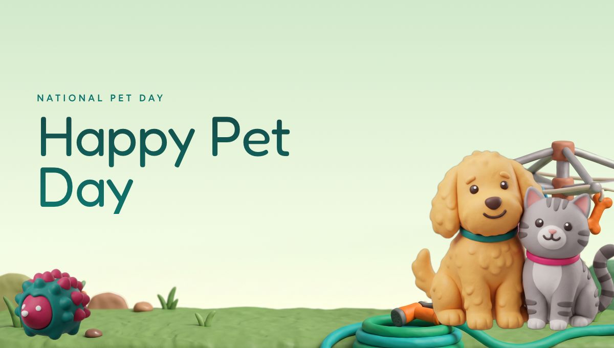 National Pet Day report card header