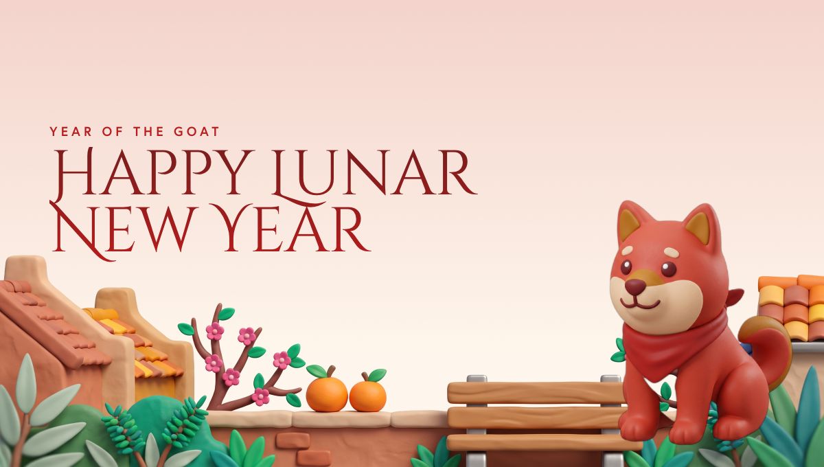 Lunar New Year report card header