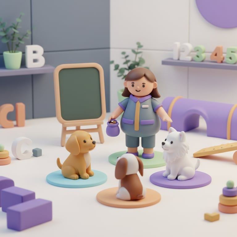 Petboost course management interface showing enrolment and attendance