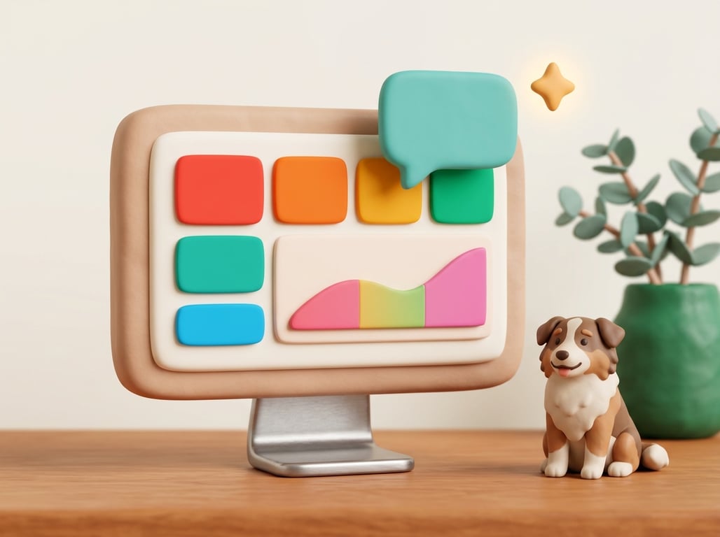 Grazi AI assistant interface inside the Petboost dashboard