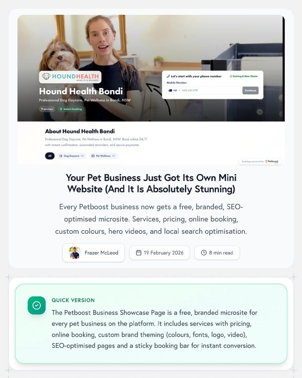 Your free one-page website