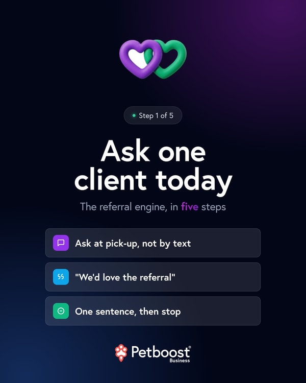 The referral engine, in five steps