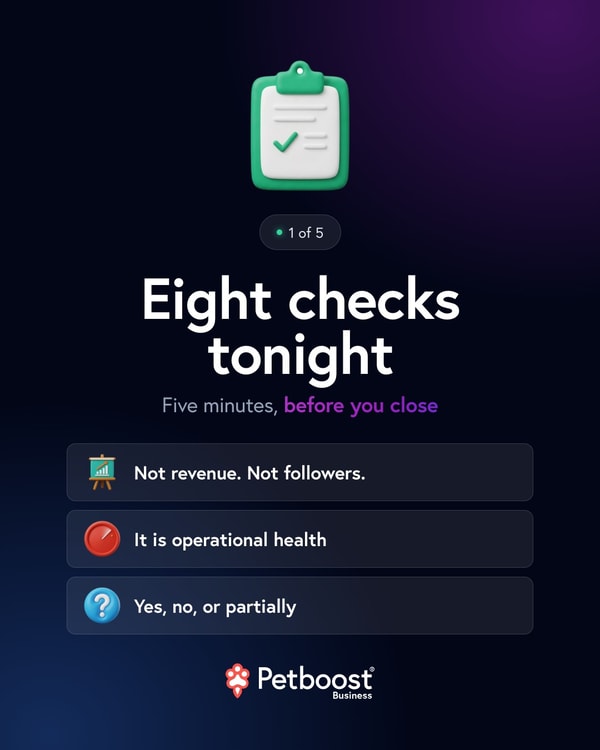The eight-check health test