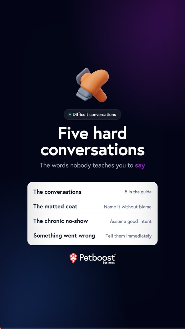 Difficult client conversations