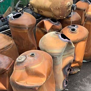 copper cylinders