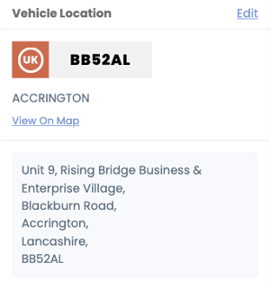 crm vehicle location