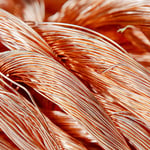 copper dry bright wire
