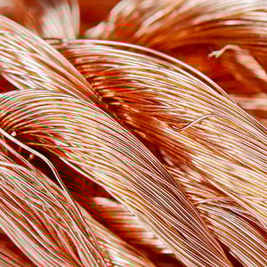 copper dry bright wire