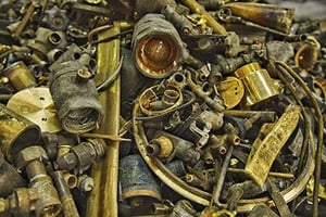 scrap brass