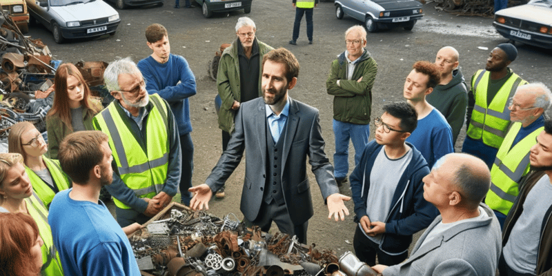 scrap local scrapyard marketing how to nurture attract customer enquries