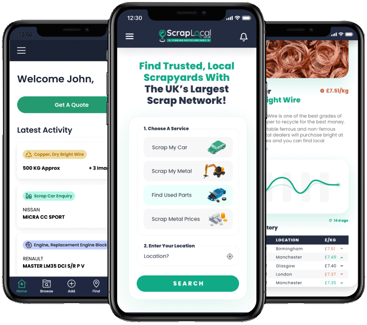 scraplocal app store mockup