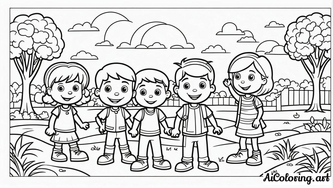 Free coloring page to print bendon