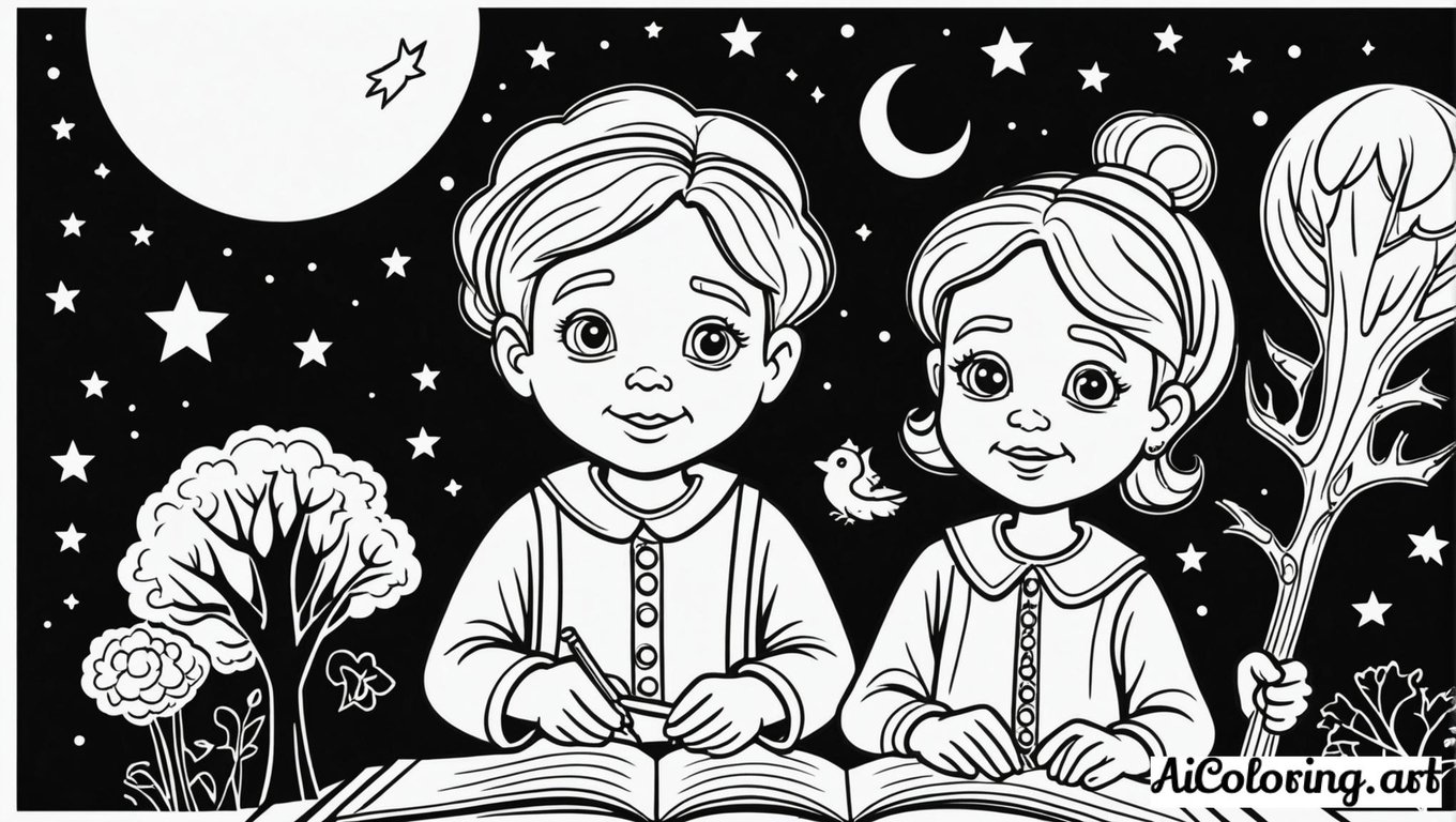 Free coloring page to print hocus pocus