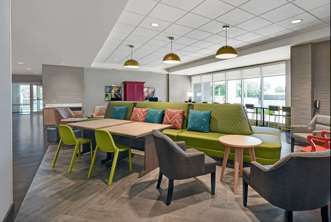 Lobby Seating | Home2 Suites by Hilton Atlanta Airport North