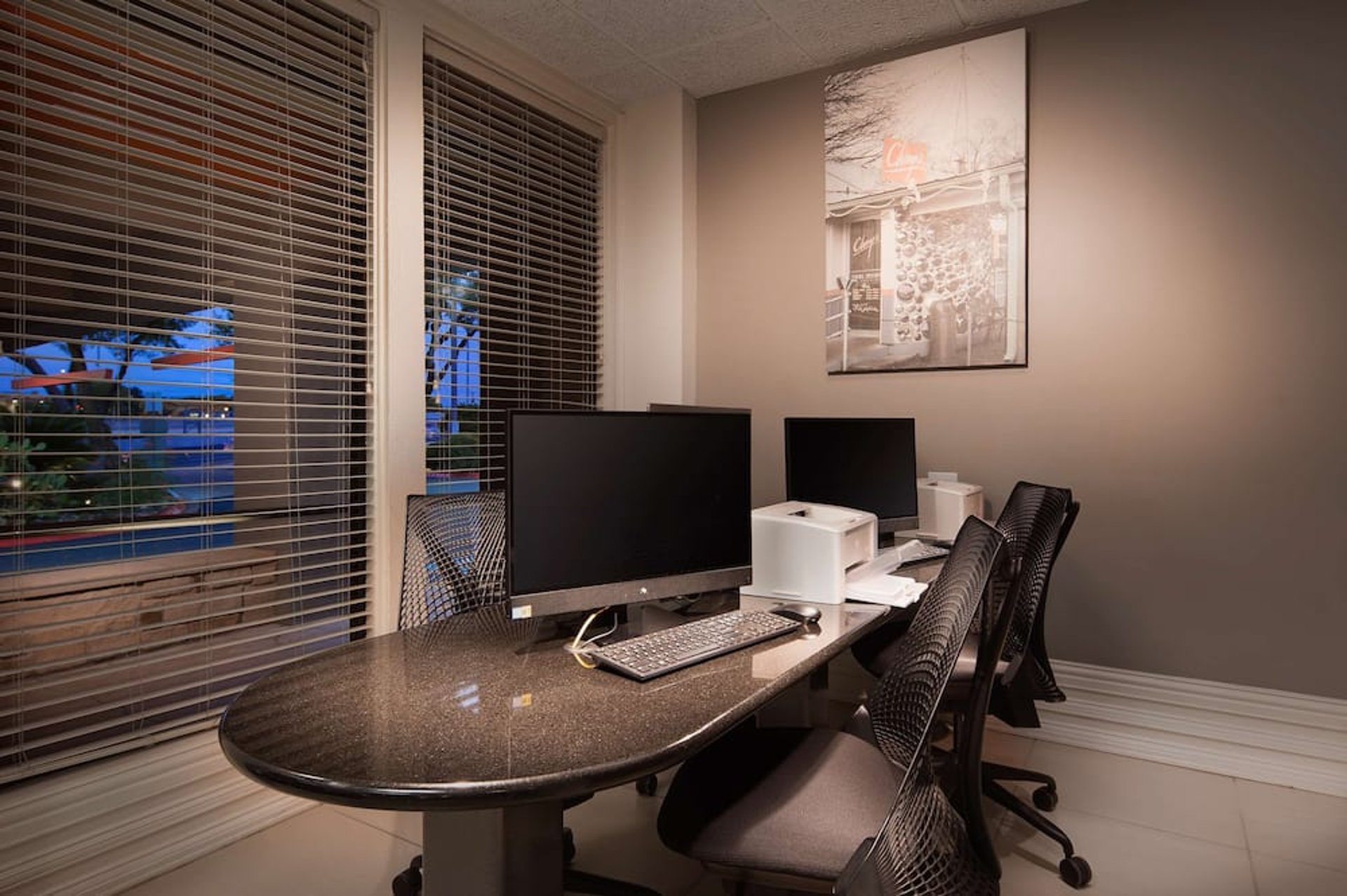 Business Center | Aiden by Best Western Austin City Hotel