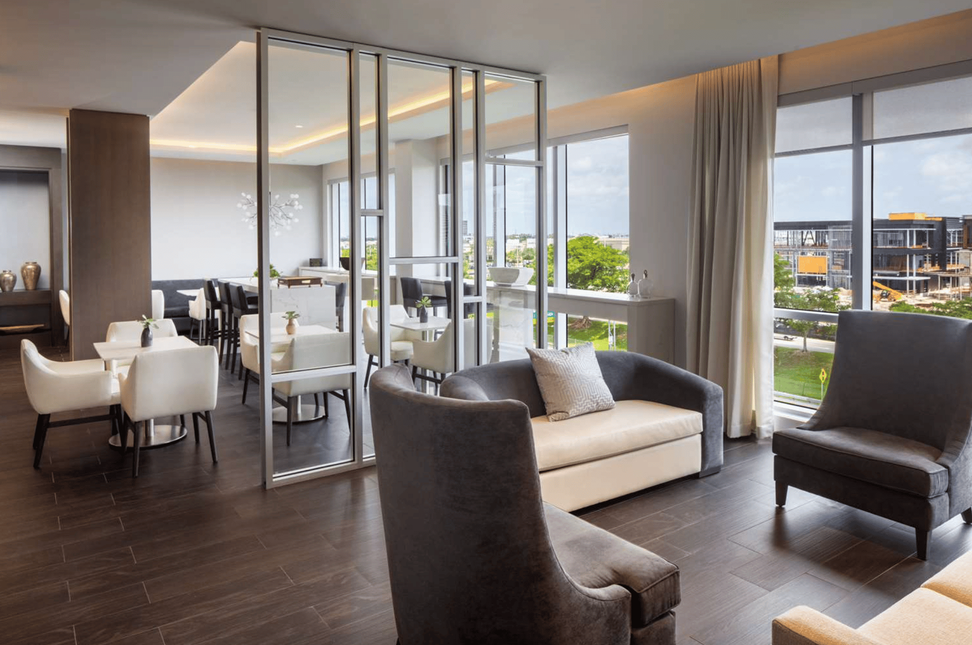 Seating Area | Hilton Miami Aventura