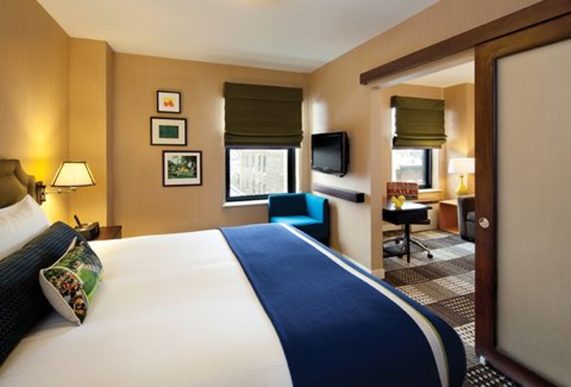 Bedroom and View