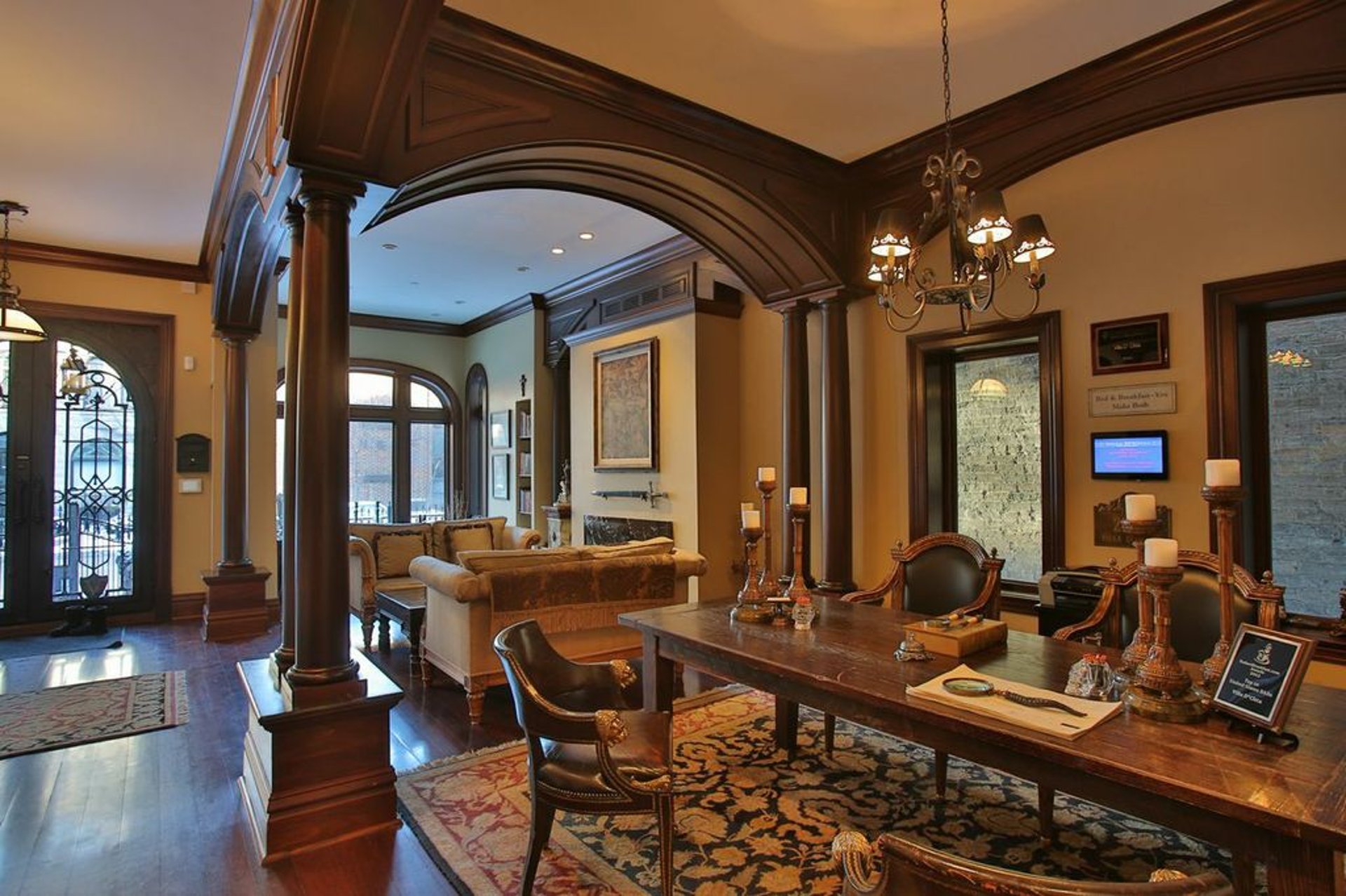 Dining area | Villa D' Citta Bed & Breakfast