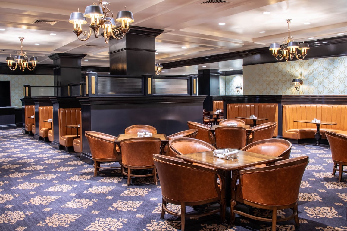 Lobby  Restaurant | The Antlers, A Wyndham Hotel