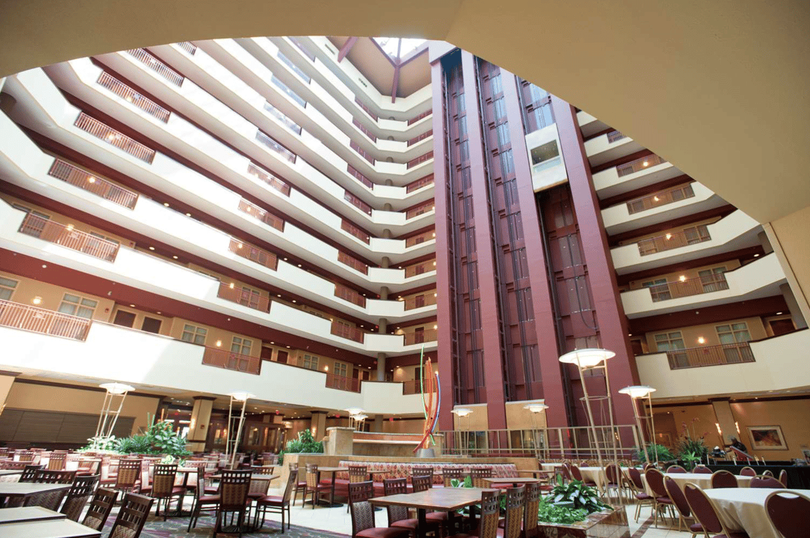 Lower View | Embassy Suites by Hilton Charlotte Concord Golf Resort & Spa