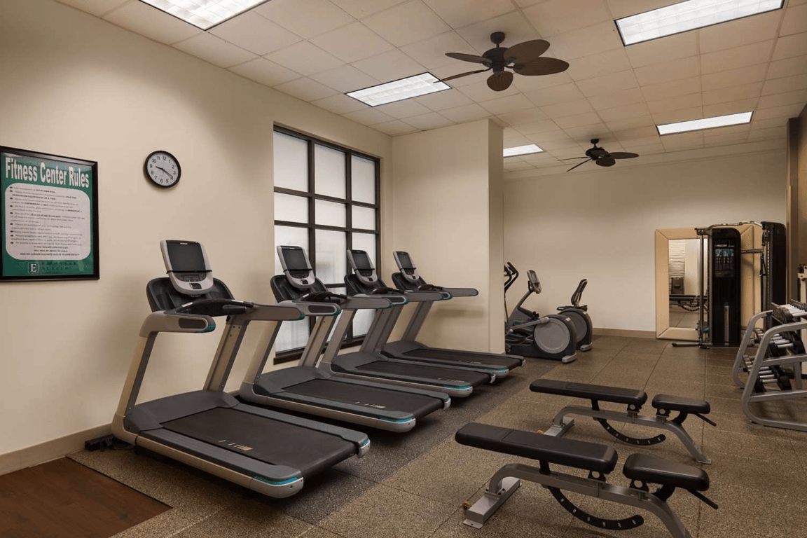 Fitness Center | Embassy Suites by Hilton Charlotte Concord Golf Resort & Spa
