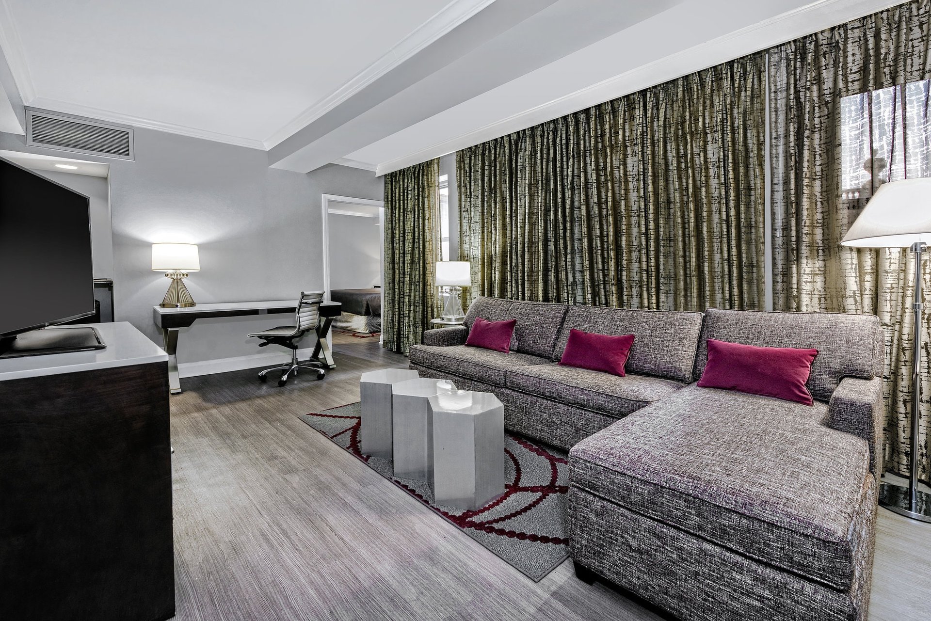 King Suite Living Area