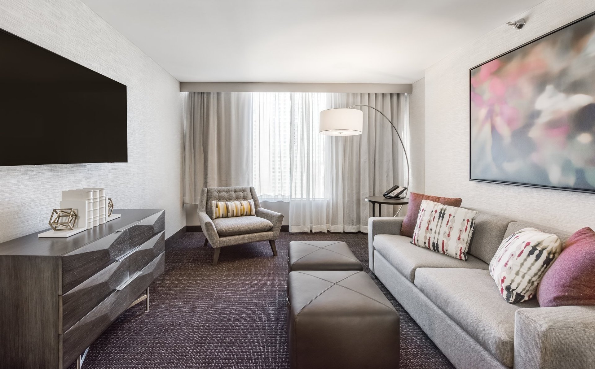 King Suite Living Area