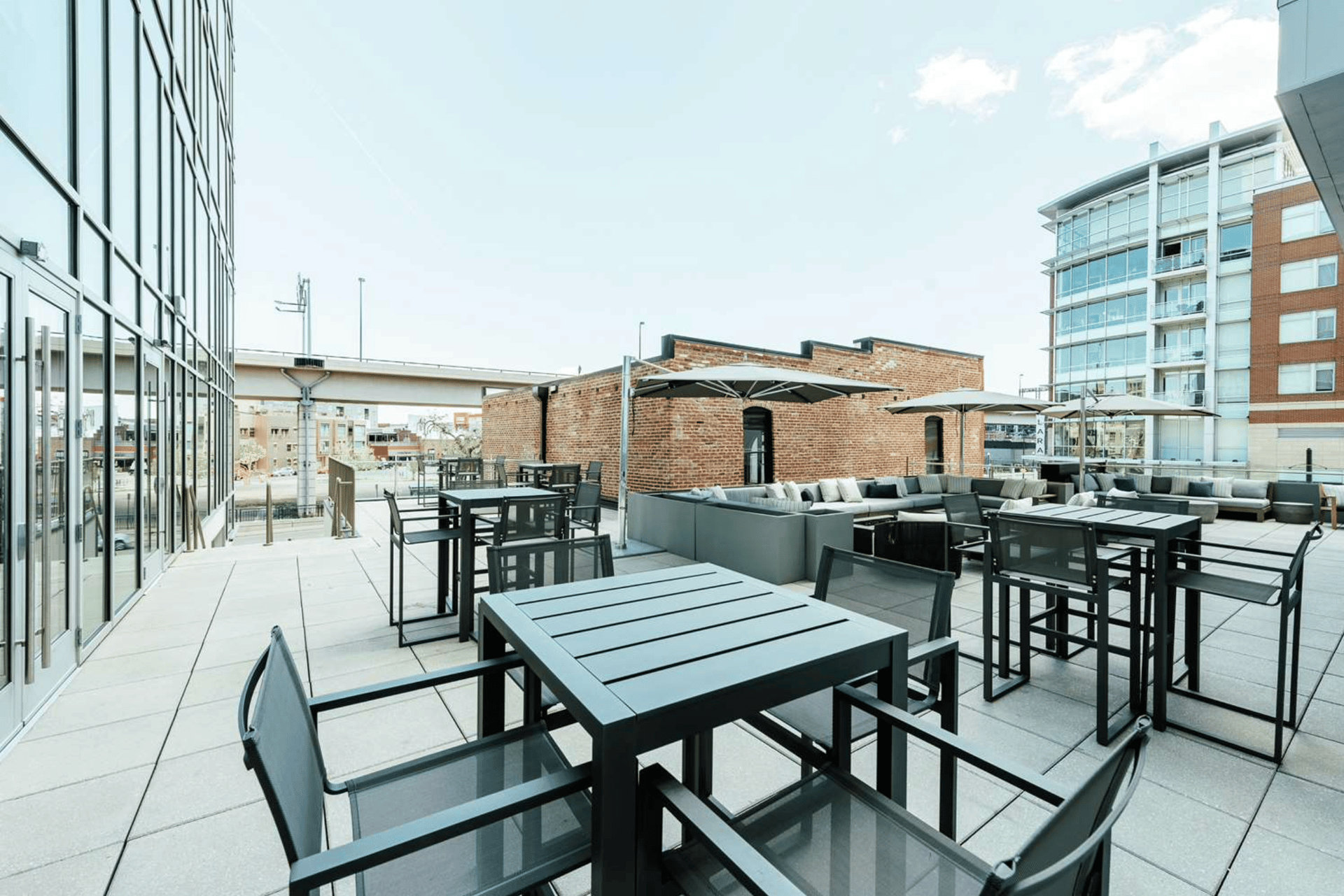 Outdoor Seating Area | Hilton Garden Inn Denver Union Station, CO