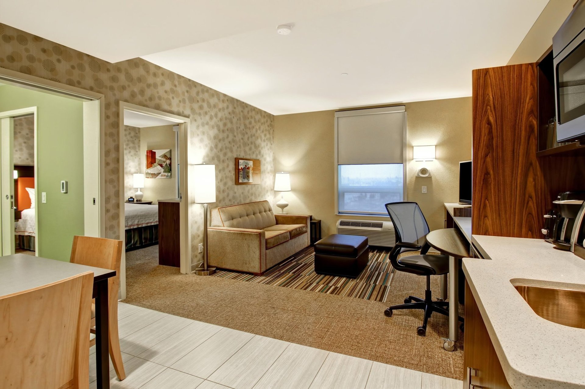 King Suite Living Area