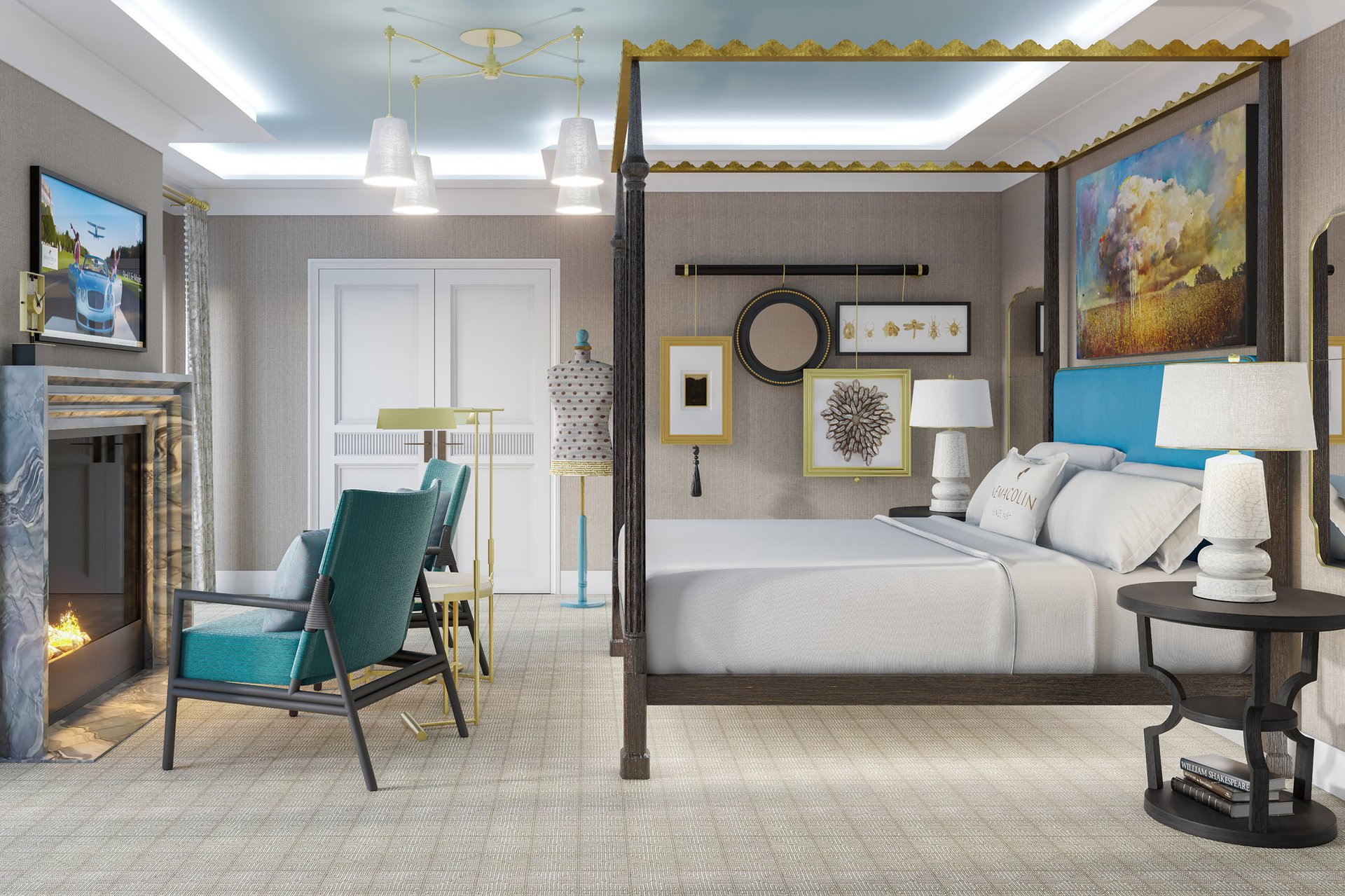 Guest Suite Bedroom Aqua Scheme The Mermaids Tale .jpg