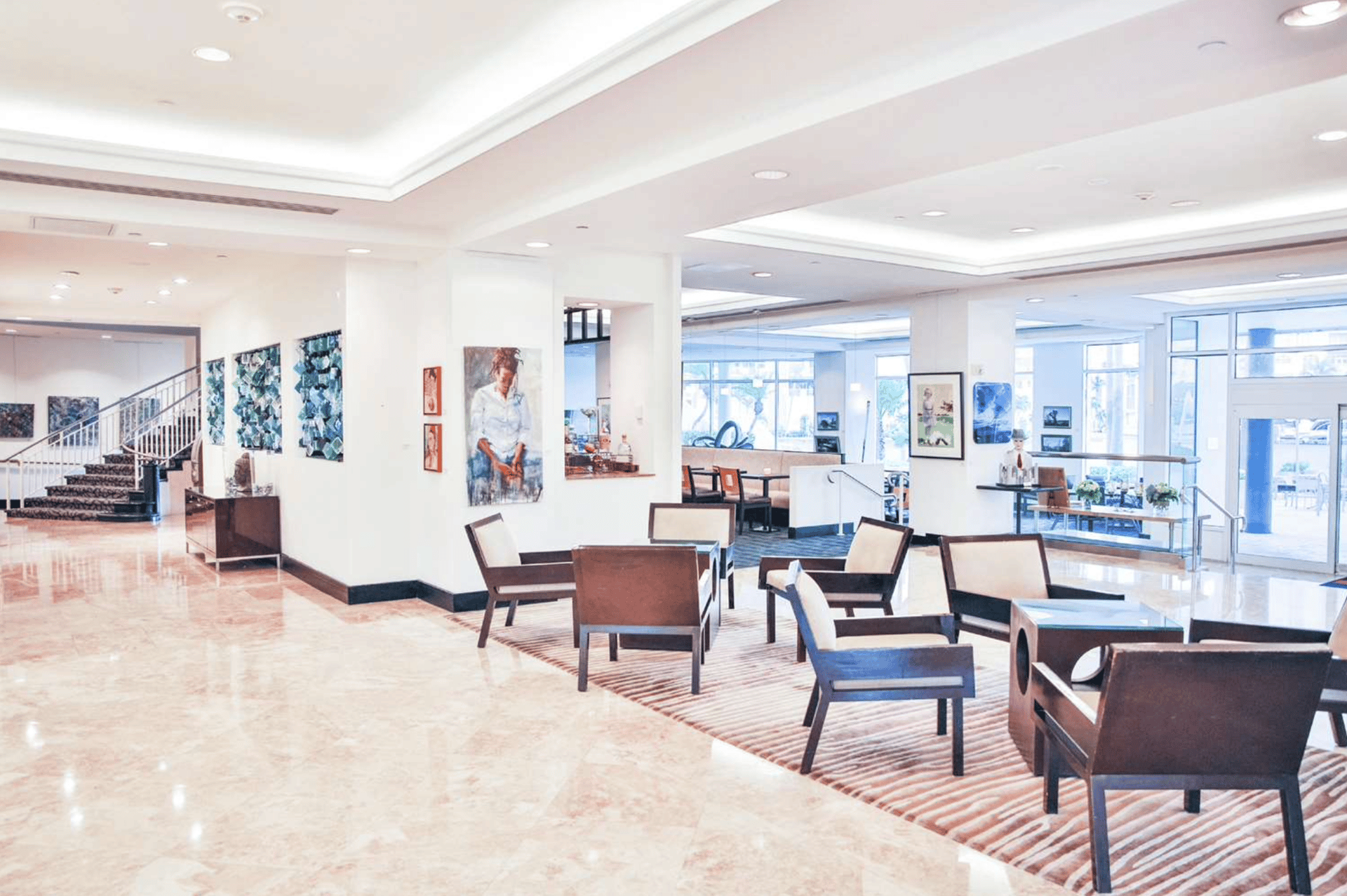 Lobby Seating | GALLERYone- A DoubleTree Suites by Hilton Hotel