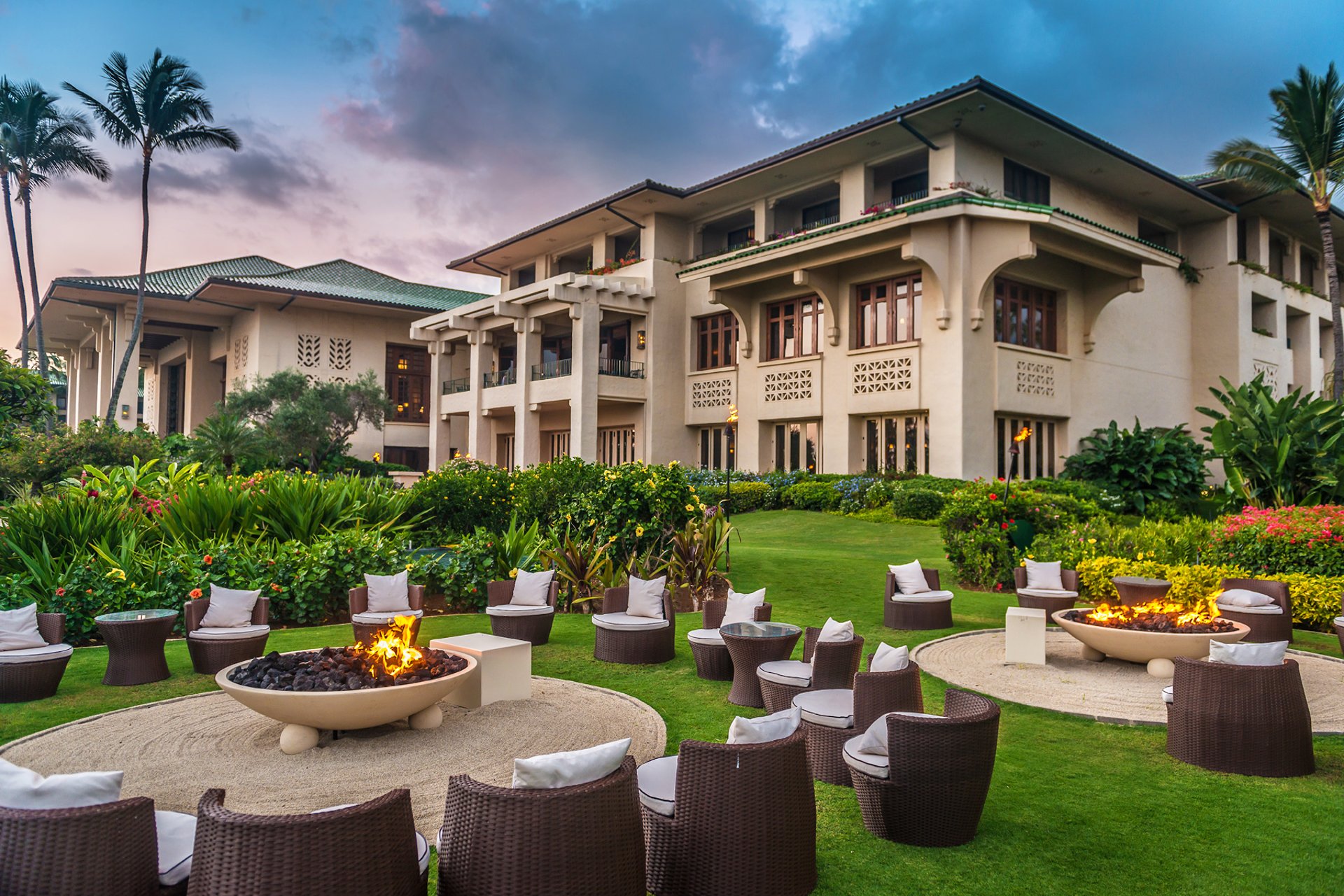 Fire Pit | Grand Hyatt Kauai Resort and Spa
