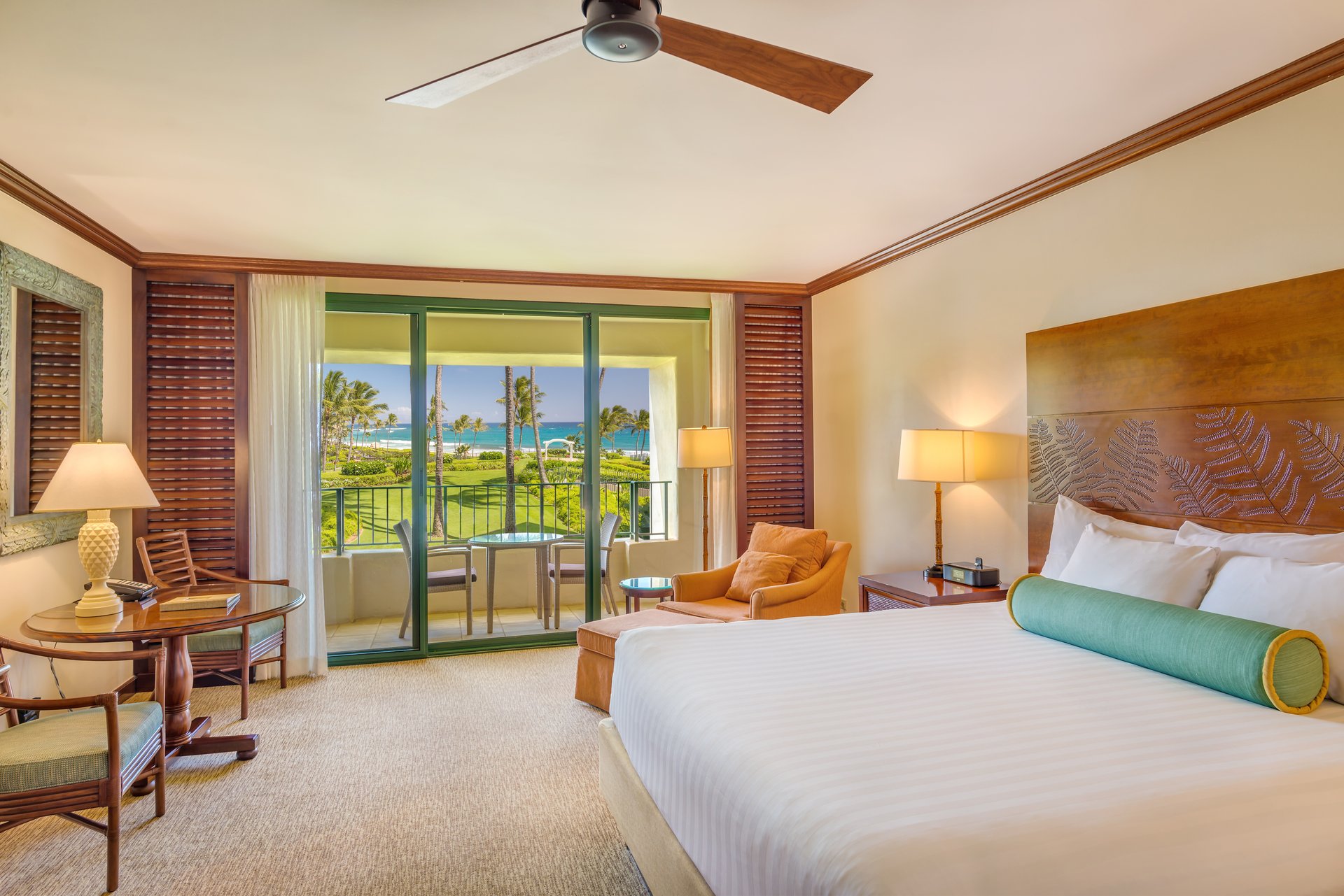 Deluxe Ocean View King Bedroom