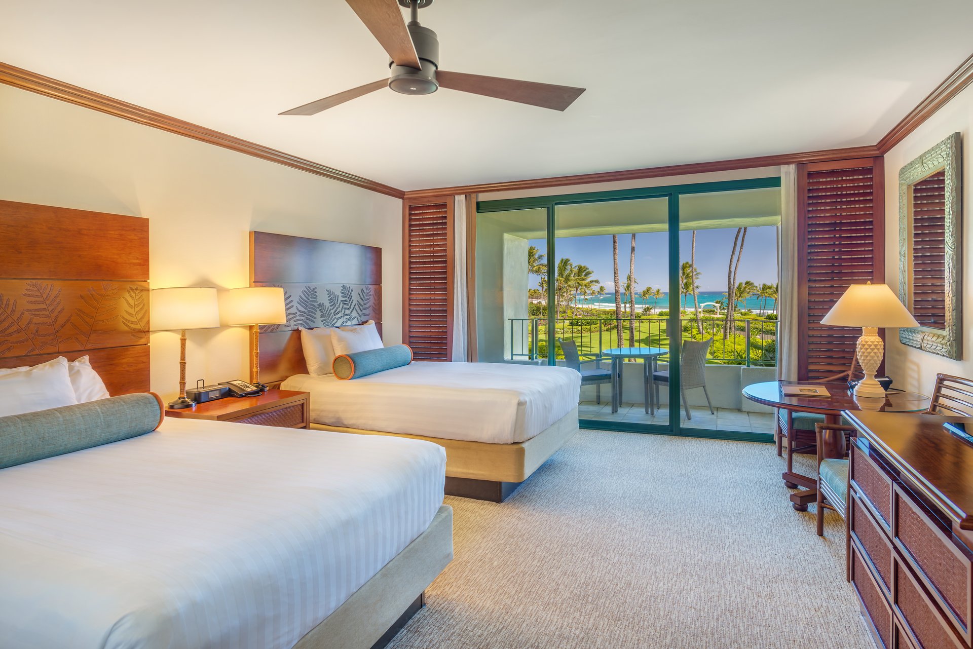 Deluxe Ocean View 2 Queen Bedroom