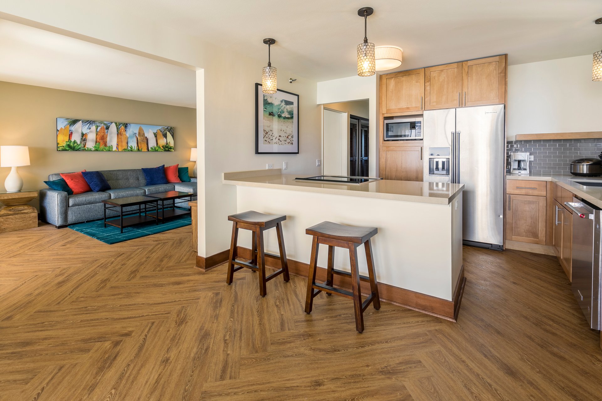 Breakfast bar