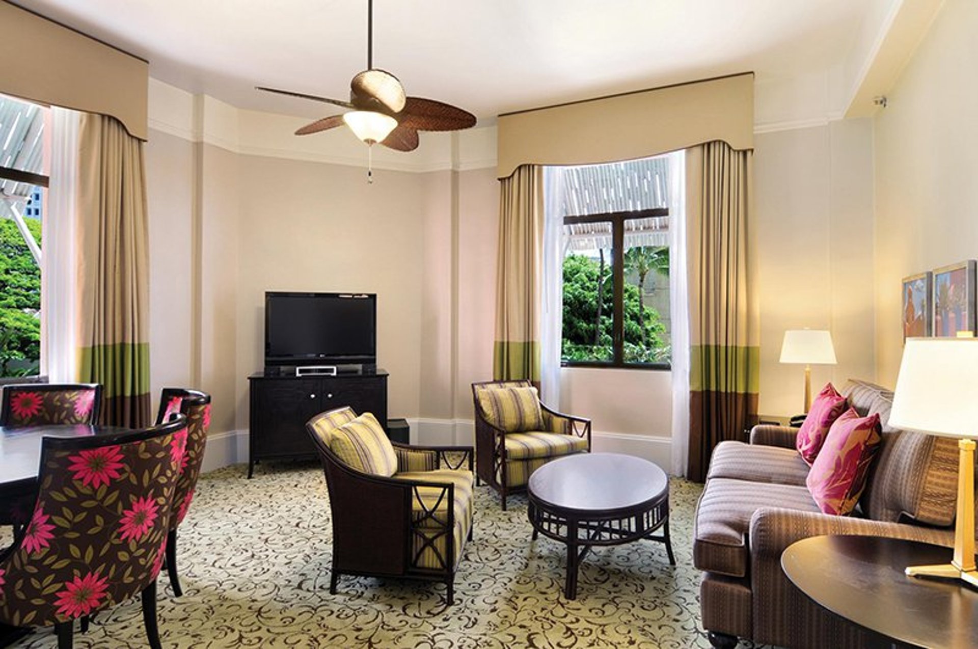 Historic Garden Suite Living Room