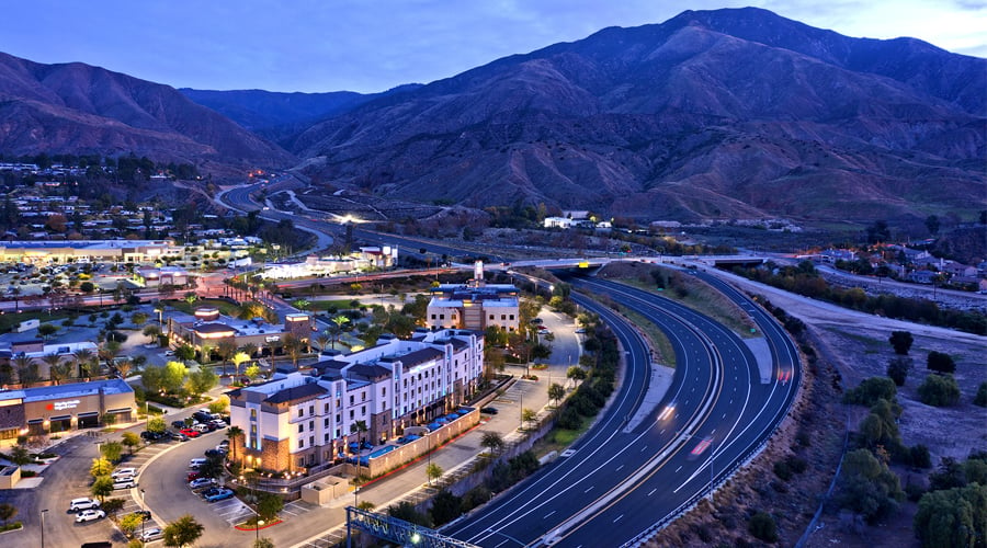 Night Exterior | Bear Springs Hotel