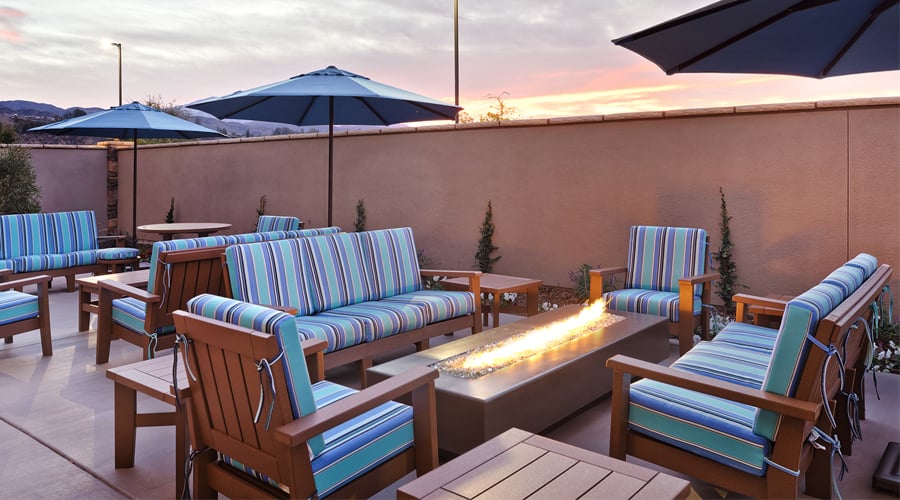Outdoor Firepit | Bear Springs Hotel