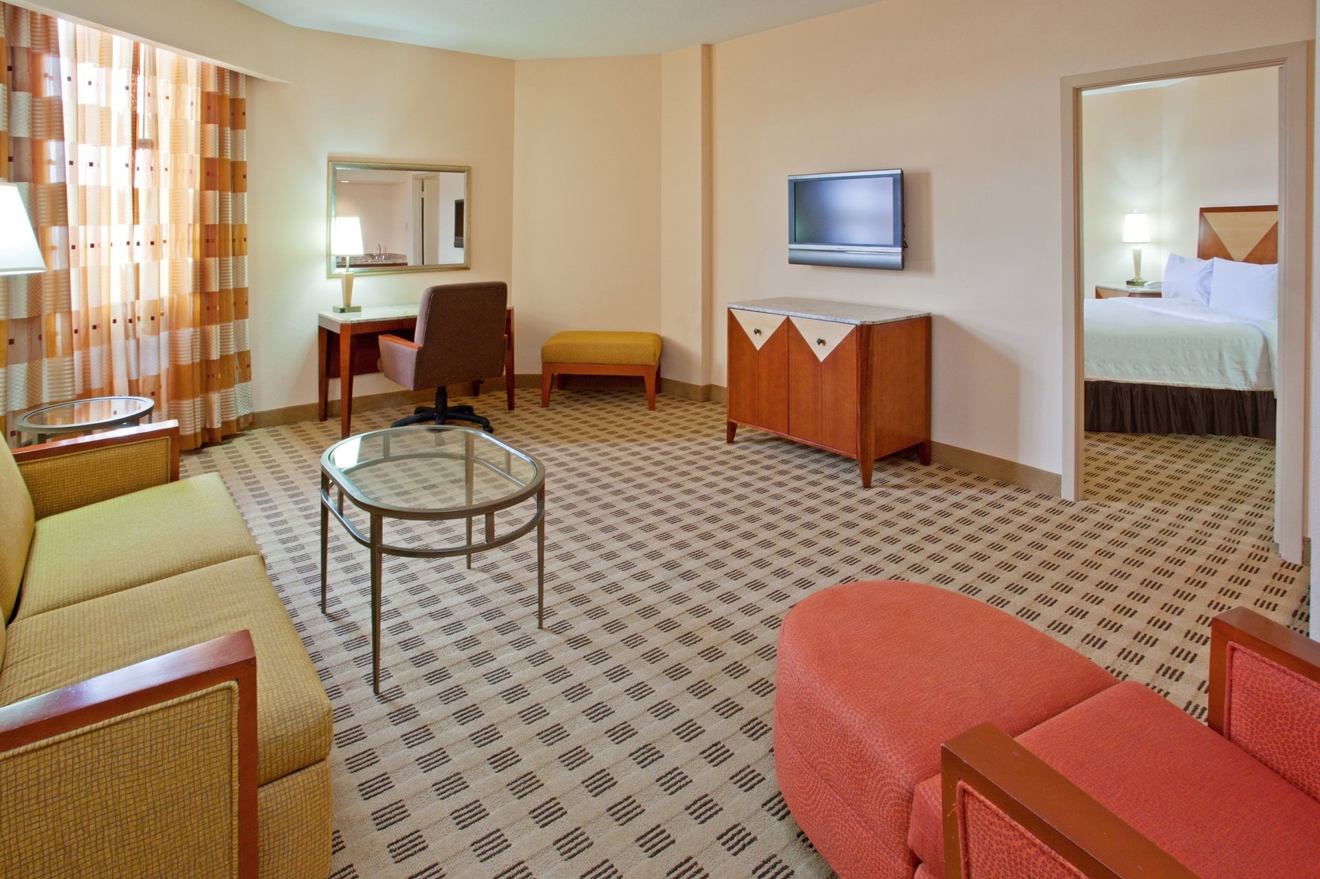 King Bed Suite Living Area