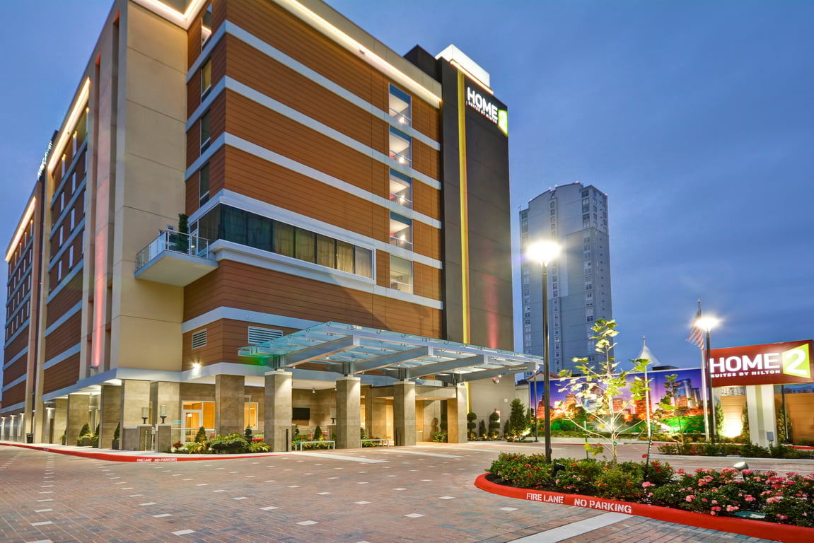 Exterior Night | Home2 Suites by Hilton Houston Near the Galleria