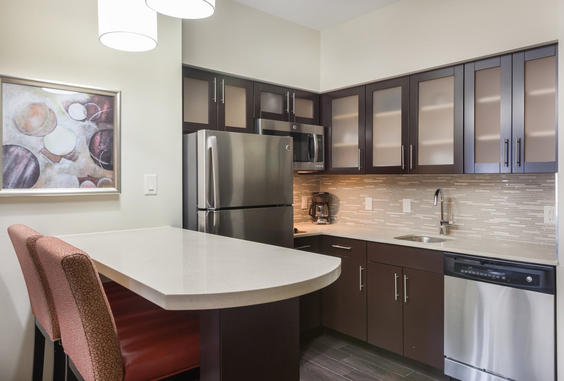 1 Bedroom Suite 2 Queen Bedroom Suite Kitchen