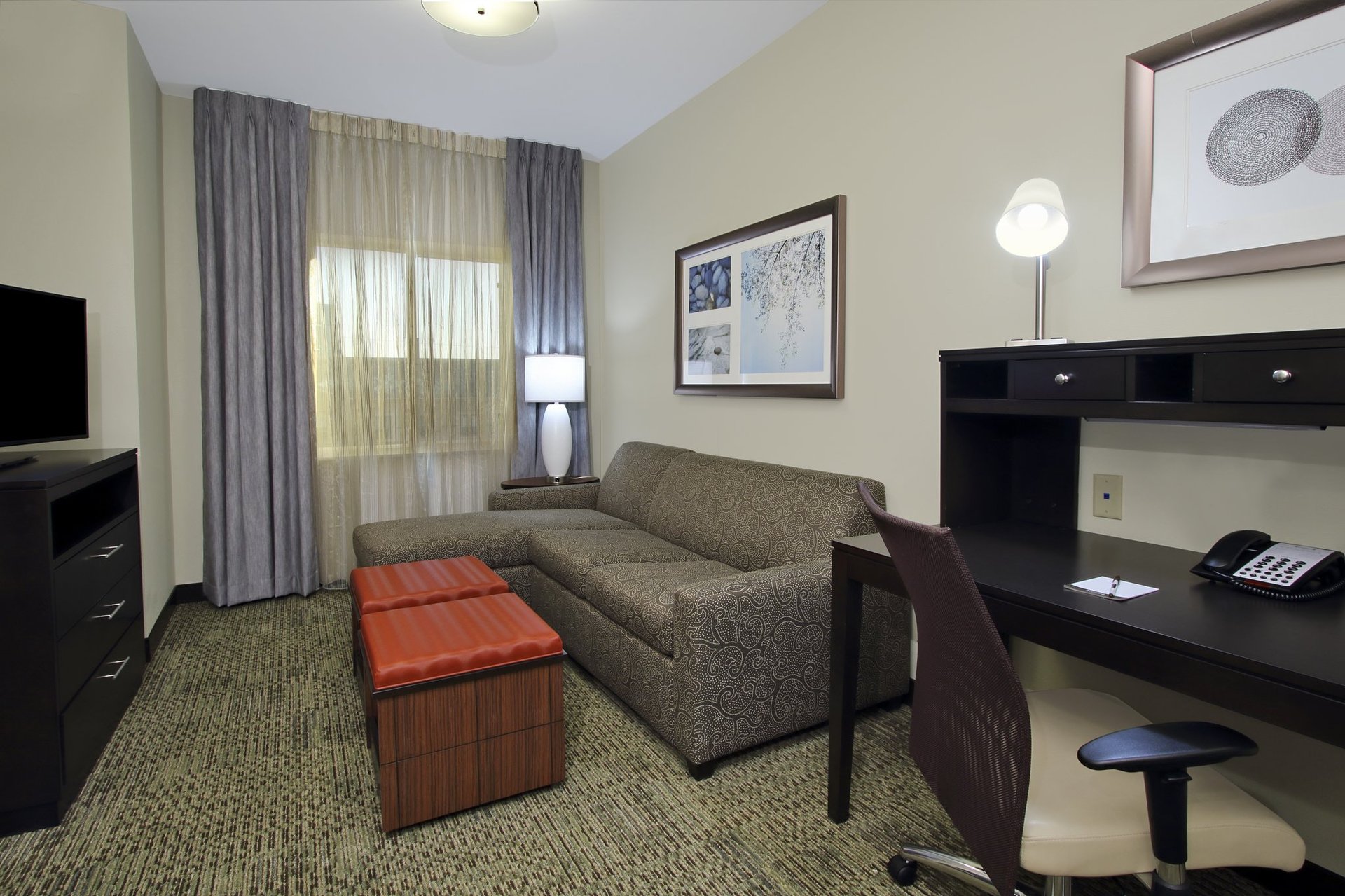 King Suite Living Area
