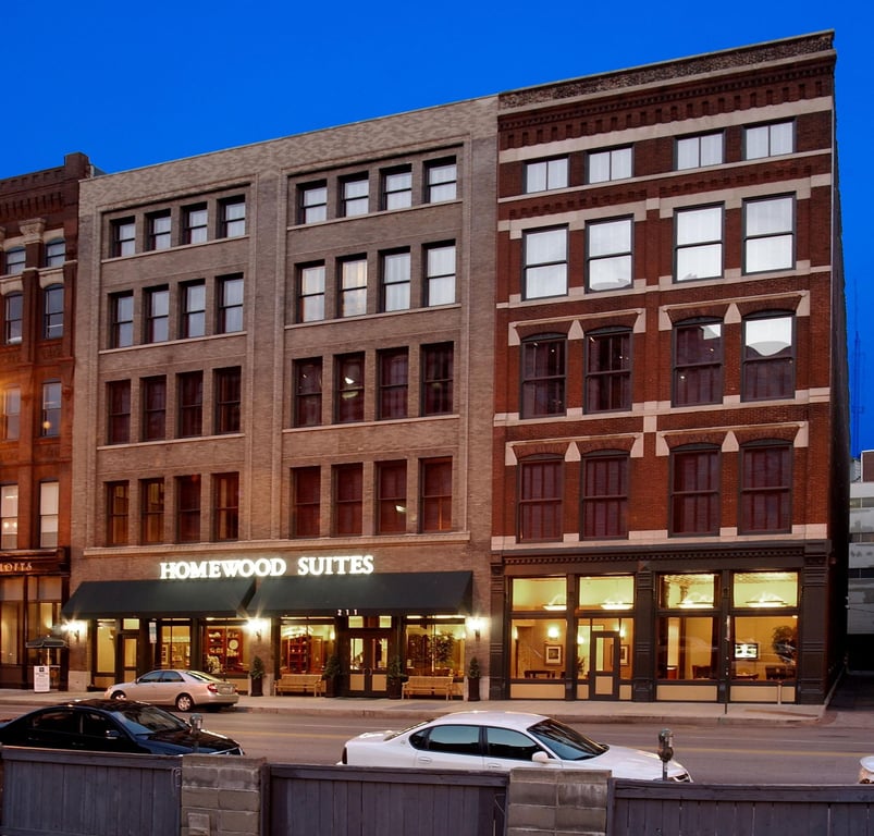 Hotel Exterior | Homewood Suites by Hilton Indianapolis-Downtown